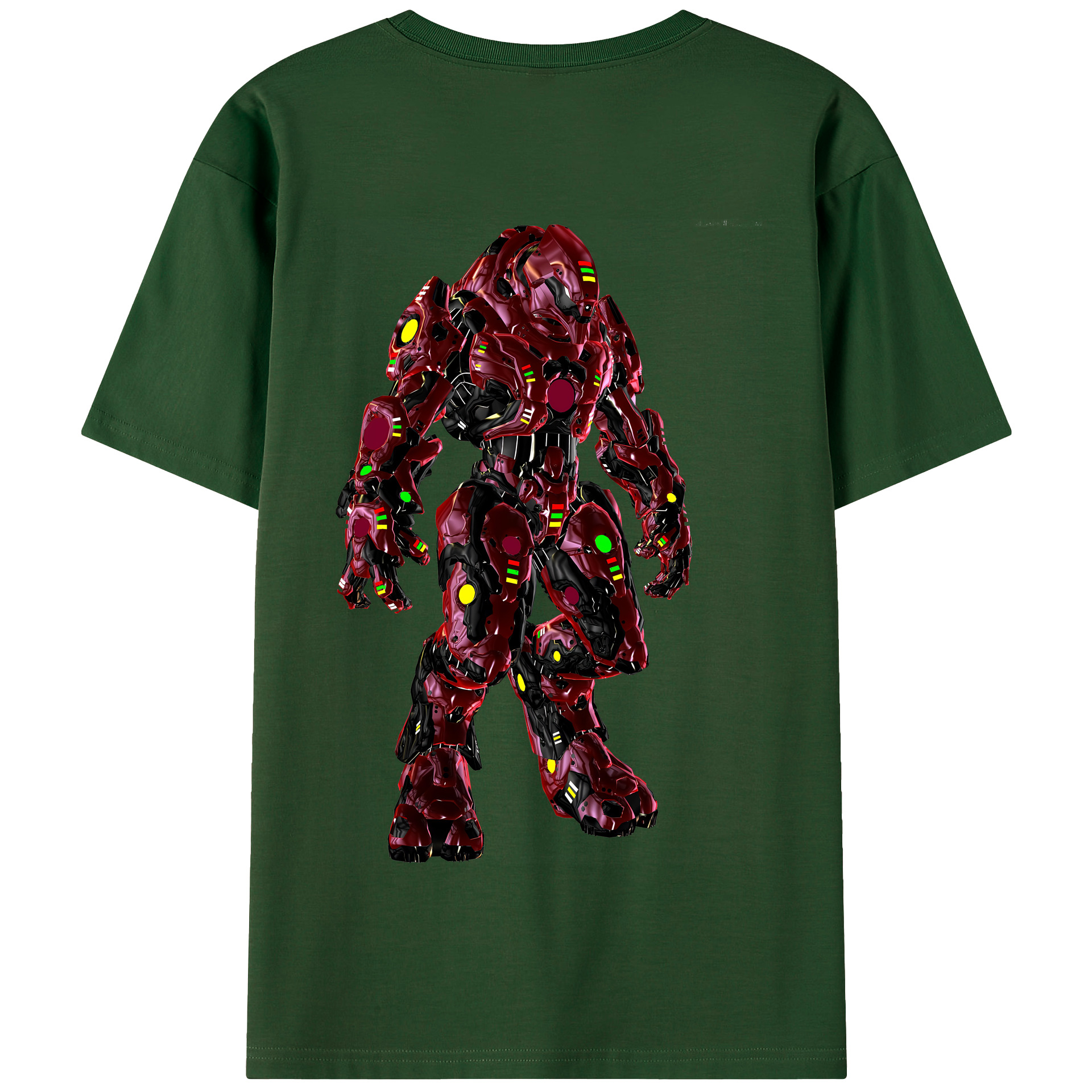 （画像用） Transformers トランスフォーマー 綿100％半袖Tシャツ（背面プリント）